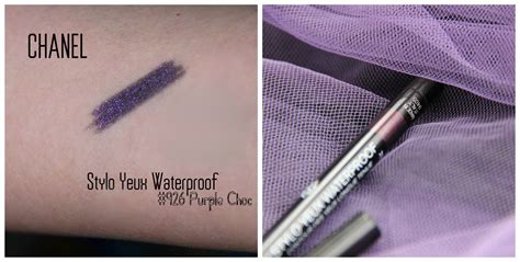 chanel purple chocolate eyeliner|chanel waterproof eyeliner grenat.